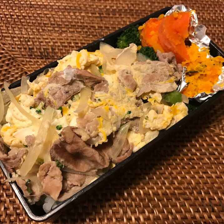 時短弁当 （丼もの編）ぶた丼